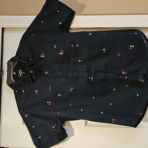 Billabong kids boys extra large collared button-down shirt